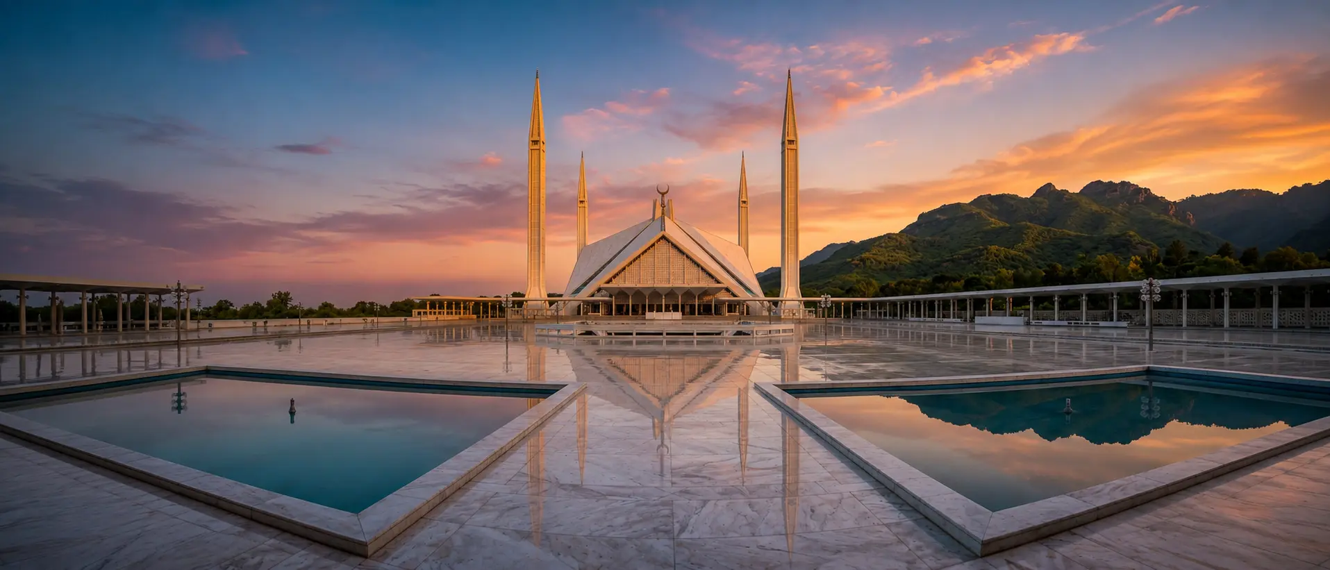 Islamabad cinematic daytime view